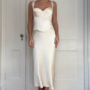 NWT Runaway the Label - Oura bustier and skirt